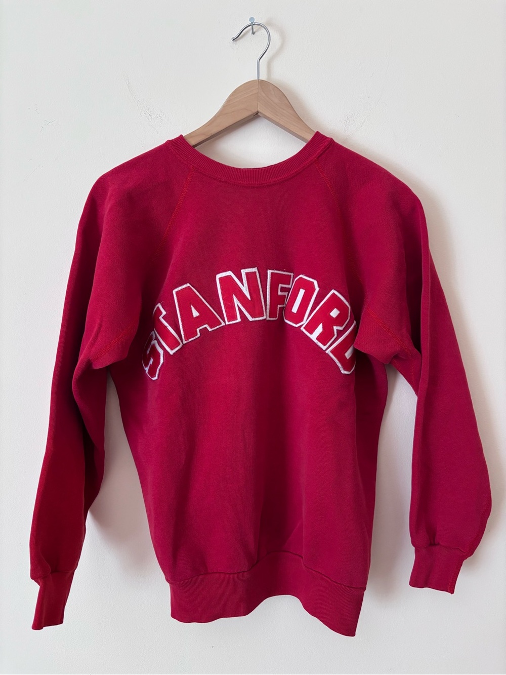 Vintage Stanford Red Crewneck Sweatshirt